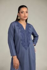 Longline V-Neck Kurta - View 4