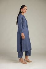 Longline V-Neck Kurta - View 5