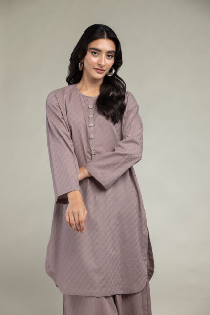 Solid Cotton Pants - View 1