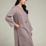 Cotton Longline Kurta - View 1