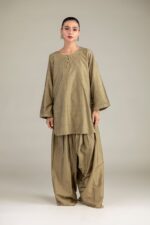 Solid Silk Pants - View 3