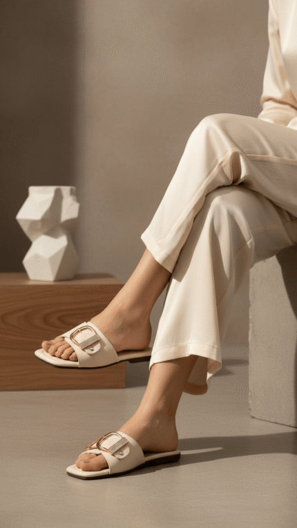 Cream Casual Slipper CL2063 - View 1