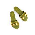 Green Casual Women Slipper CL2073 - View 5