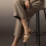 Golden Casual Slipper For Women CL2074 - View 1