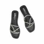 Black Casual Slipper For Ladies CL2087 - View 5