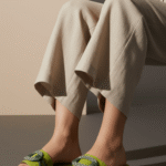 Green Casual Slipper CL2089 - View 1