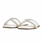 White Casual Slipper CL2093 - View 3