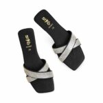 Black Casual Slipper CL2097 - View 5