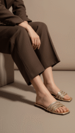 Golden Casual Slipper For Women CL2109 - View 1
