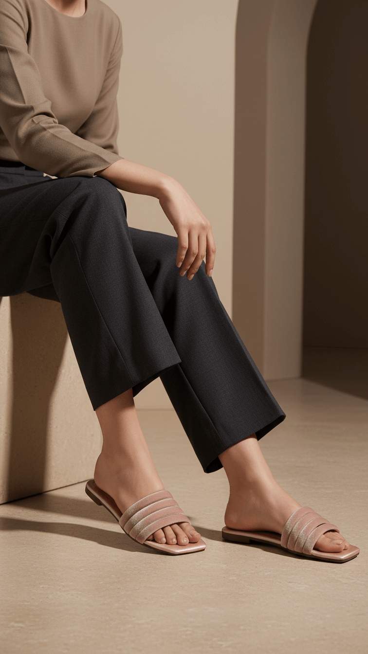CL2114-18.png Pink Casual Slipper CL2114 - View 1