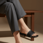 Black Casual Slipper For Ladies CL2117 - View 1