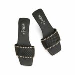 Black Casual Slipper For Ladies CL2117 - View 5