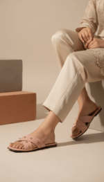 Pink Casual Slipper For Ladies CL2124 - View 1