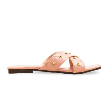 Pink Casual Slipper For Ladies CL2124 - View 2
