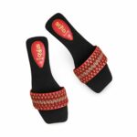 Maroon Casual Slipper CL2136 - View 5