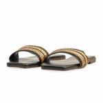 Black Casual Slipper CL2137 - View 3