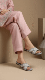 Grey Casual Slipper CL2138 - View 1