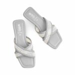 Grey Casual Slipper CL2138 - View 5