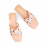 Pink Casual Slipper CL2138 - View 5