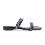 Black Casual Women Slipper CL2145 - View 2