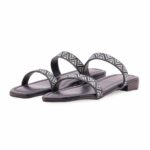 Black Casual Women Slipper CL2145 - View 3
