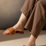 Brown Casual Slipper For Women CL2150 - View 1