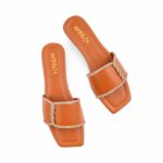 Brown Casual Slipper For Women CL2150 - View 5