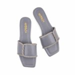 Grey Casual Slipper For Women CL2150 - View 5