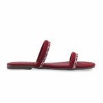 Maroon Casual Slipper For Women CL2151 - View 2