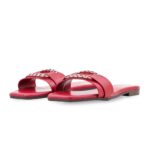 Maroon Casual Slipper For Women CL2156 - View 3