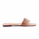 Peach Casual Slipper For Ladies CL2158 - View 2