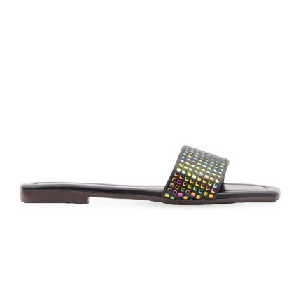Black Casual Slipper For Ladies CL2161 - View 2