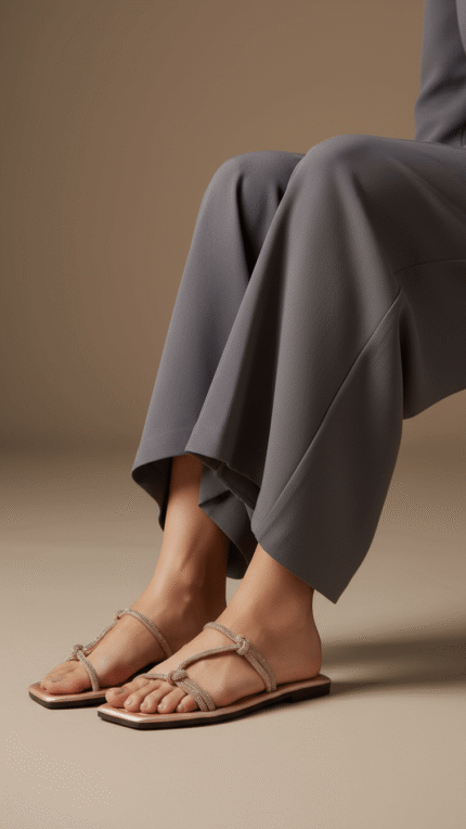 Peach Casual Slipper For Women CL2162 - View 1