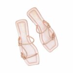 Peach Casual Slipper For Women CL2162 - View 5