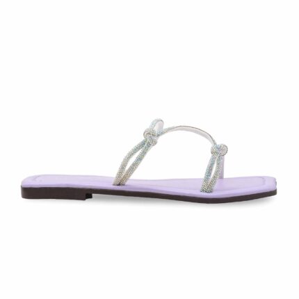 Lilac Casual Slipper CL2162 - View 2