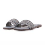 Grey Casual Slipper For Ladies CL2163 - View 3
