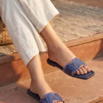 Navy Casual Slipper For Women CL2165 - View 1