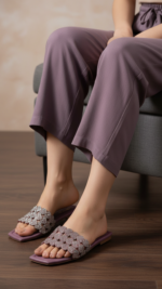 Maroon Casual Slipper For Women CL2166 - View 1