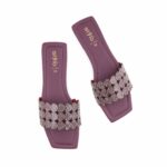 Maroon Casual Slipper For Women CL2166 - View 5