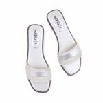 Silver Casual Slipper For Women CL2169 - View 5