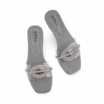 Grey Casual Slipper For Women CL2172 - View 5