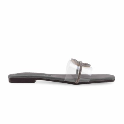 Grey Casual Slipper For Women CL2172 - View 2