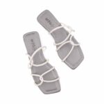 Grey Casual Slipper For Ladies CL2177 - View 5