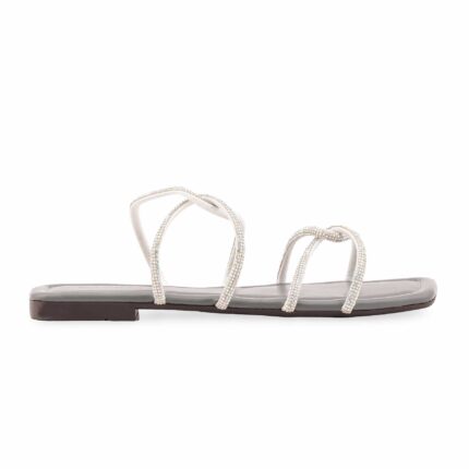 Grey Casual Slipper For Ladies CL2177 - View 2