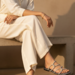 Grey Casual Slipper For Ladies CL2177 - View 1