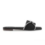 Black Casual Women Slipper CL2182 - View 2