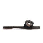 Black Casual Slipper For Ladies CL2184 - View 2