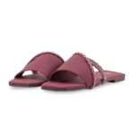 Maroon Casual Slipper For Ladies CL2186 - View 3