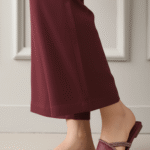 Maroon Casual Slipper For Ladies CL2186 - View 1