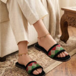 Black Casual Slipper For Women CL2187 - View 1